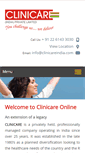 Mobile Screenshot of clinicareindia.com